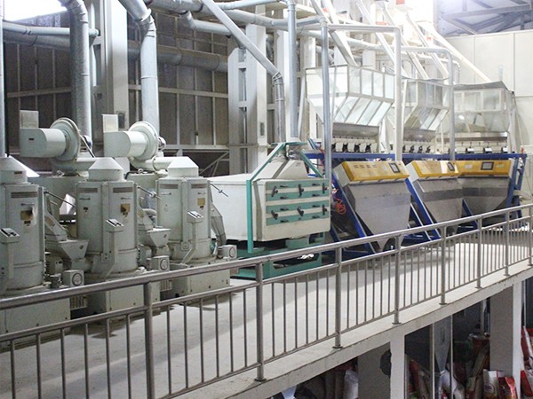 200-ton rice processing equipment
