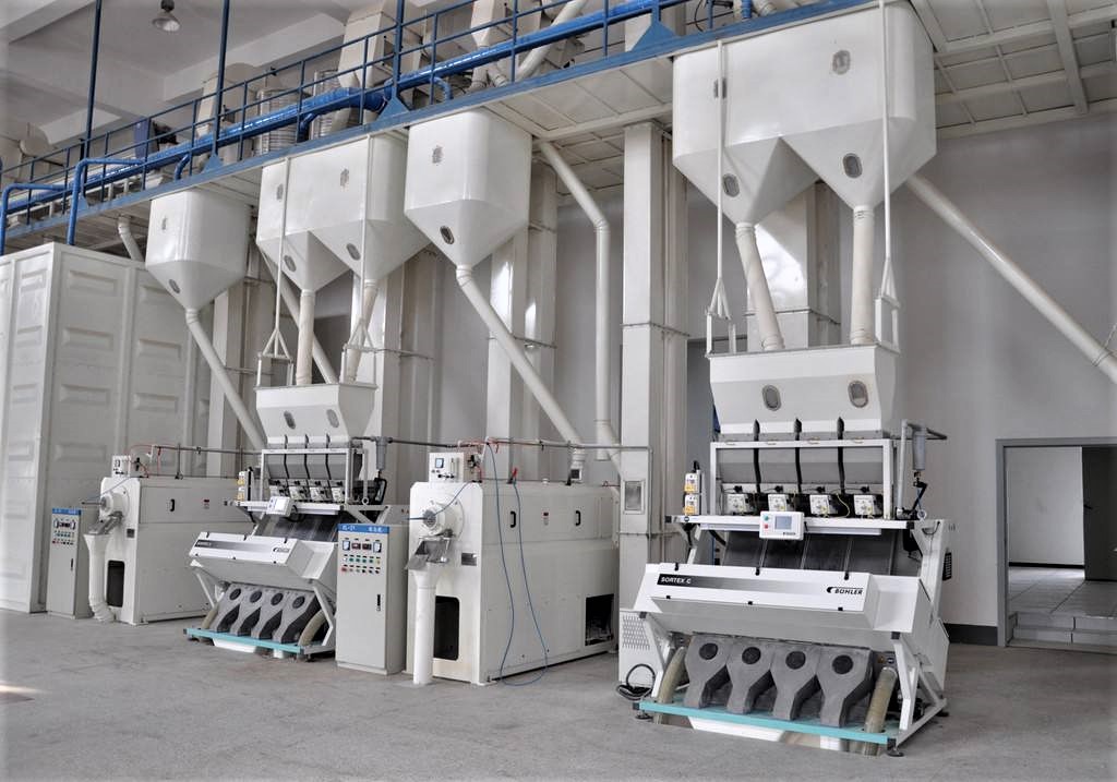 Rice processing equipment