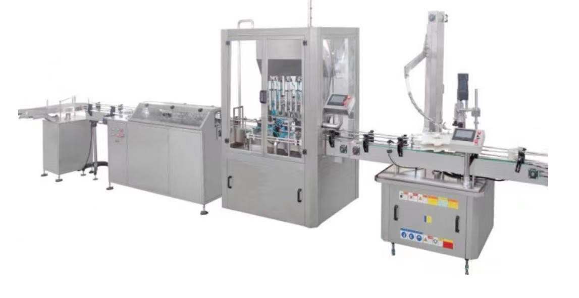 Automatic edible oil filling production line