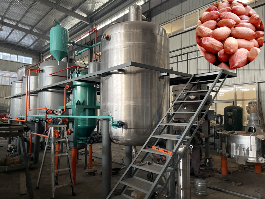 Peanut oil refining equipment