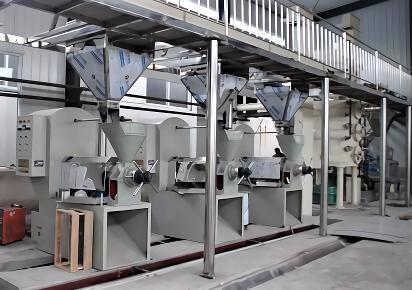 Flax seed oil press production line