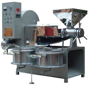Automatic flax oil press