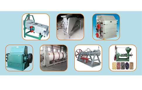 Complete set of oil pressing equipment